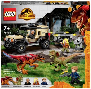 LEGO® JURASSIC WORLD™ 76951 Transport piroraptora i dilofozaura 1 szt.