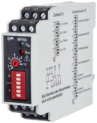 Wielofunkcyjny przekaźnik czasowy MFRk-E12, 230 V AC / 24 V AC/DC, 0,1 min-10 h Przekaźnik czasowy Metz Connect MFRk-E12 110310412231, 250 V/AC, 6 A, 1 szt.