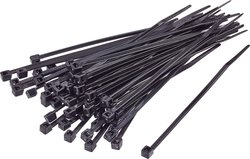 Opaska kablowa TRU COMPONENTS TC-CVR150BK203 1592799, 150 mm, poliamid 6.6, 100 szt.