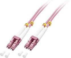 Kabel światłowodowy LINDY LINDY LWL-Duplexkabel LC/LC OM4 10m 46344, złącze męskie LC, złącze męskie LC, 10.00 m