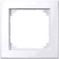 MERTEN 478125 Akcesoria do przełączników elektrycznych Osłona Ramka Merten System M 478125, biały