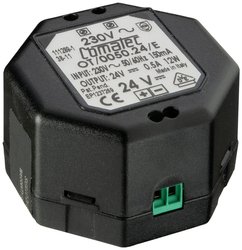 Zasilacz do montażu w puszce podtynkowej, 12V DC/1A Sterownik LED Barthelme 66001212  1 A