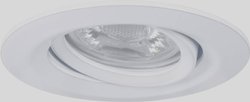Zestaw EBL Nova mini Plus Coin EasyDim obrotowy 1x4,2W 2700K 230V biały matowy/aluminiowy Oświetlenie wewnętrzne LED Paulmann EBL Nova mini Plus Coin 92970  4.20 W