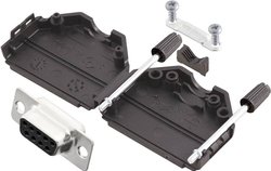 Zestaw listew żeńskich D-Sub MH Connectors MHDPPK9-DB9S-K, rzędy: 2, styki: 9, 180 °, 1 szt.