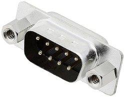 Listwa męska D-Sub encitech DB25-SP-J 2101-0182-03, rzędy: 2, styki: 25, 180 °, 1 szt.