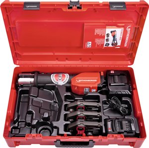 Zestaw podstawowy ROMAX 4000, 1x 2,0 Ah, 1x 4,0 Ah Rothenberger 1000001923 1 szt.