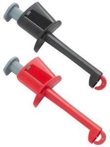 Maxigrabber® ze wzmocnioną izolacją Pomona Electronics 73103-0  czarny N/A