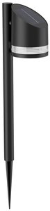 Lampa podstawowa Philips Outdoor Solar Fyve Spiess 1,5 W, czujnik światła dziennego, 2700 kelwinów, czarna Solarna lampka ogrodowa Philips Fyce 8720169265608 1.5 W ciepła biel