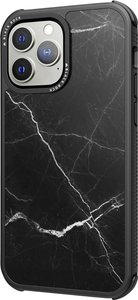Black Rock Robust Marble Cover Apple iPhone 13 Pro czarny