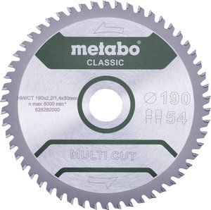 Tarcza tnąca Metabo MULTI CUT CLASSIC 165 x 20 x 1.4 mm 1 szt.
