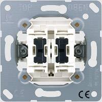 Jung 505KOU5 przełącznik kołyskowy lampy żarowe serii 10AX 250V Przełącznik z kontrolką Jung 505KOU5