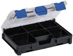Walizka Allit EuroPlus MetaBox mini 63 454400, Ilość przegród: 6, (D x S x W) 250 x 167 x 63 mm