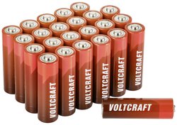 Baterie AA VOLTCRAFT Industrial LR6 VC-12668760, 1.5 V, alkaliczno-manganowe, 24 szt.