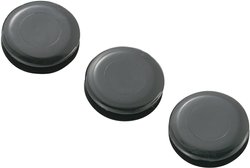 Przepust kablowy TRU COMPONENTS TC-GMCQR-1410203 TC-10820604, (Ø x W) 19.5 mm x 6.4 mm, PCW, 100 szt.