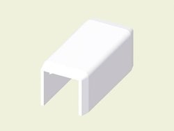 Element łączący do LHD 17x17, biały Kanał kablowy KOPOS 8672 HB 1 szt.