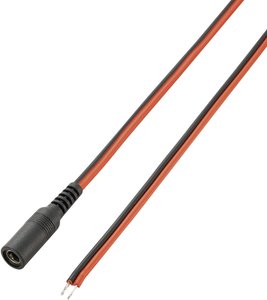 Kabel przyłączeniowy, niskonapięciowy VOLTCRAFT 93025c181 5.5 mm 2.5 mm 2.00 m 1 szt.