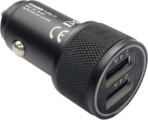 Ładowarka samochodowa USB 12V Kunzer 7USBL12 Obciążalność prądu maks.: 4.8 A 12 V, 12 - 5 V