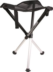 Krzesło składane Walkstool 63547, Comfort XL, czarny, srebrny