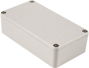 Obudowa uniwersalna Hammond Electronics, aluminium, szaro-biały (ral 7035), (D x S x W) 145 x 121 x 39 mm, 1 szt.