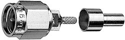 Złącze SMA Telegärtner J01150B0601 J01150B0601 złącze męskie proste 50 Ω 1 szt.