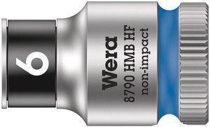 Nasadka 6 mm Wera 8790 HMB HF 05003740001 zewnętrzny sześciokąt 1 szt.