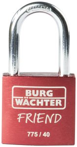 Kłódka Burg Wächter 39431 40.00 mm Zamykana na klucz   z zamkiem kluczykowym
