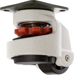 TOOLCRAFT TO-5137962 Kółko obrotowe z regulacją nachylenia 50 mm z płytką montażową  Maksymalne obciążenie: 250 kg