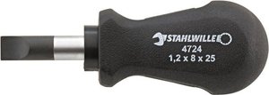 Wkrętak płaski Stahlwille 4724 2 1,0X5,5X 25 VERGASERSCHRAUBENDREHER 47241060