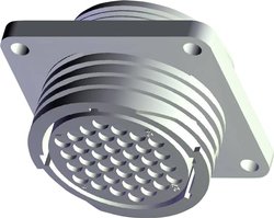 Obudowa gniazda CPC z prostokątnym kołnierzem TE Connectivity 213864-1, 1 szt.