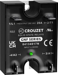 Przekaźnik SSR Crouzet TC-GSR-1-25DD 25 A 280 V/AC Specjalne przejście przez zero 1 szt.