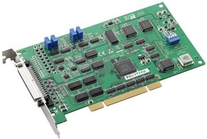 Uniwersalna wielofunkcyjna karta PCI z pozio0mem wejścia 100 kS/s, 12-bitowega i 16 kanałowa Advantech PCI-1711U-CE Karta wejściowa 1 szt.