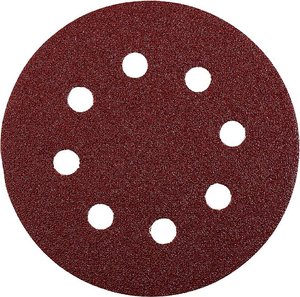 Tarcze ścierne QUICK-STICK, WOOD &amp, METAL, korund, Ø 125 mm, perforowane, ziarnistość 40 / ziarnistość 120 / ziarnistość 240 Tarcza szlifierska kwb 491900 5 szt.