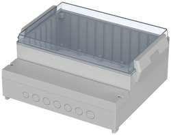 Obudowa ścienna Bopla REGLOCARD RCP 3100 41310109, ABS, poliwęglan, 296 x 261 x 132.5, jasnoszary, 1 szt.