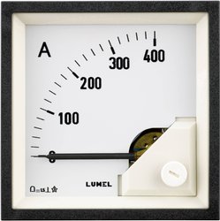 Lumel MA19 200A/60mV Miernik do zabudowy 96 x 96 mm  200 A/DC (60 mV) ruchoma cewka