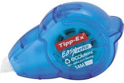 TIPP-ex® dozownik korekcyjny Easy refill 5 mm x 14 m (szer. X dł.) Tipp-Ex Rolka korekcyjna Easy Refill 5 mm biały 14 m 1 szt.