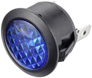 TRU COMPONENTS TC-11193852 Standardowa lampa sygnałowa z żarówką     niebieski 1 szt.