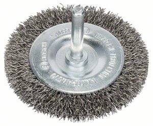 Szczotka tarczowa 70 mm, 0,3 mm, 10 mm, 4500 U/ min Bosch Accessories N/A N/A Ø trzonka 6 mm 2608622121 1 szt.
