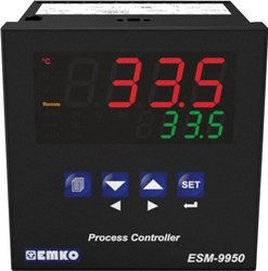 Regulator uniwersalny Emko ESM-9950.2.20.1.1/00.00/0.0.0.0 Pt100, L, J, K, R, S, T, B, E, N, C -200 do 1700 °C Przekaźnik 5 A (D x S x W) 88 x 96 x 96 mm