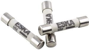 Bezpiecznik do multimetru ESKA 632414 632.414, 1000 V, 500 mA, 6.3 mm x 32 mm , 1 szt.