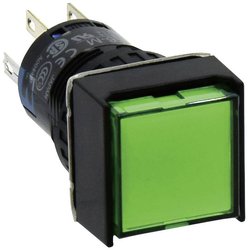 Przycisk podświetlany Idec AL6Q-A24P-G AL6Q-A24P-G, 16.2 mm, 250 V, 1 A, 1 szt.