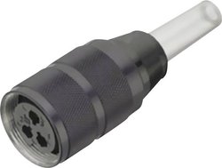 Złącze męskie okrągłe binder 09-0034-00-03, styki:3, 250 V, 10 A, 1 szt.