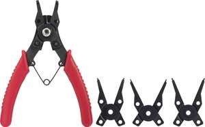 4-częściowy Zestaw szczypiec do pierścieni zewnętrznych/ wewnętrznych 10–50 mm Szczypce do pierścieni Segera TOOLCRAFT  TO-6679764