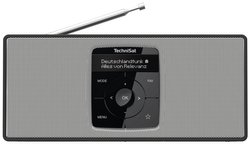 Radio kieszonkowe TechniSat DIGITRADIO 2 S DAB+, UKW funkcja budzika, wielokrotne ładowanie czarny, biały