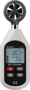 Anemometr VOLTCRAFT AN-10, VC-8314270, 0.3 do 30 m/s, -10 do 50 °C