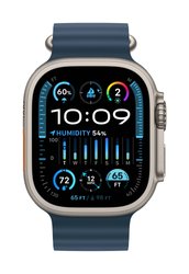 Apple Watch Ultra 2 GPS + Cellular 49 mm Tytanowa obudowa Ocean Band niebieski