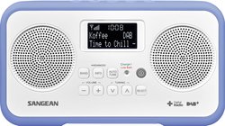 Radio Sangean DPR-77 DAB+, DAB, UKW blokada klawiszy niebieski