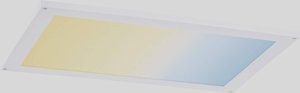Clever Connect Panel Flad 1x6W 2700-6500 K przestrajalny Biały 12V biały mat / plastik Oświetlenie szafki Paulmann CC Flad 99951   6 W biały