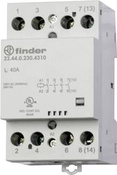 Stycznik instalacyjny Finder 22.44.0.024.4717 22.44.0.024.4717, 24 V, 1 szt.