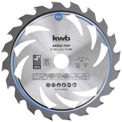 Tarcza tnąca z węglików spiekanych kwb  160 x 20 x 1.0 mm 1 szt.