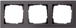 Osłona E2, ramka, potrójna, antracyt Ramka GIRA 0213 23, antracytowy, 3x